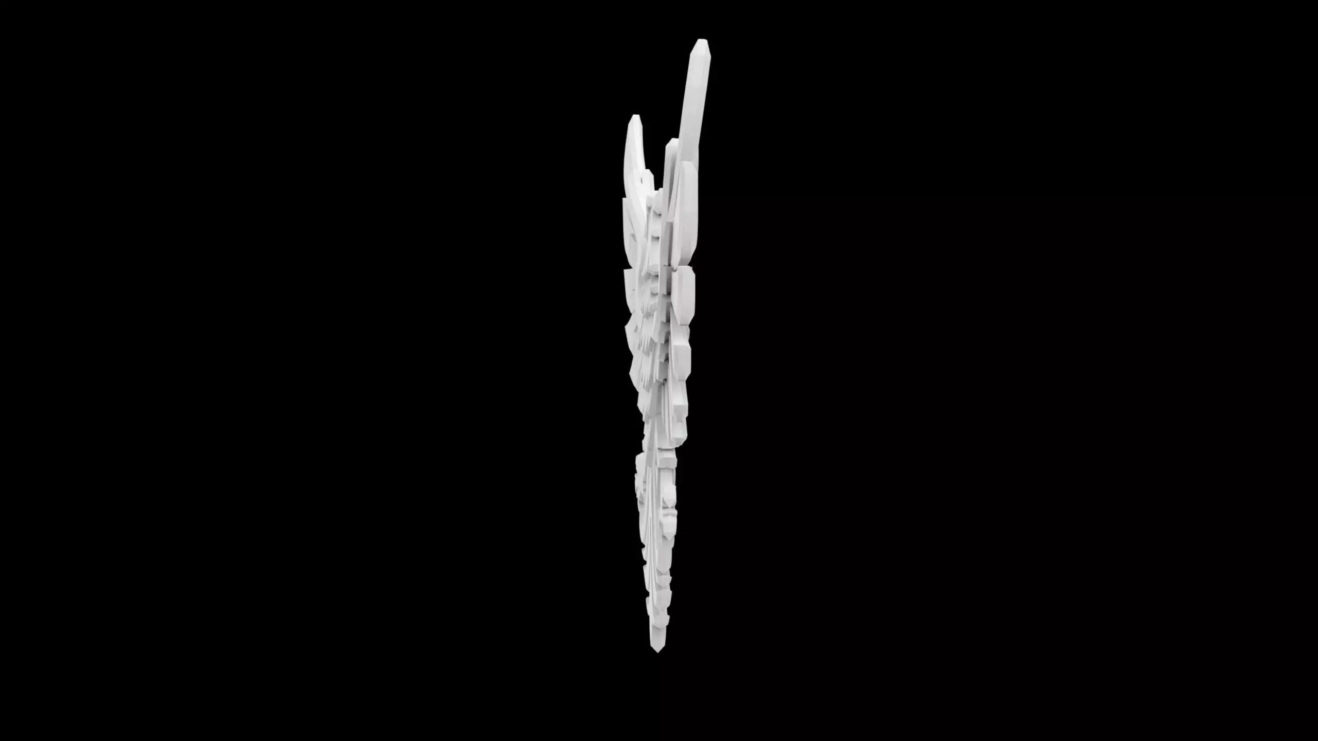 Heraldic Eagle Emblem 3D Print Model 3D print model_2