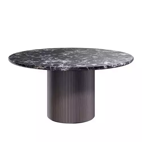 Moon Round Dining Table by Gubi