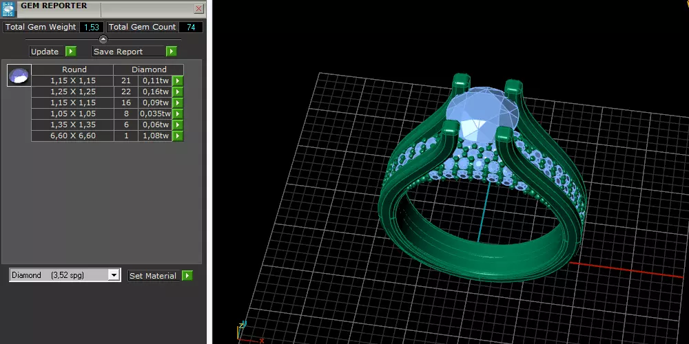 Ring Model 7854 3D print model_8
