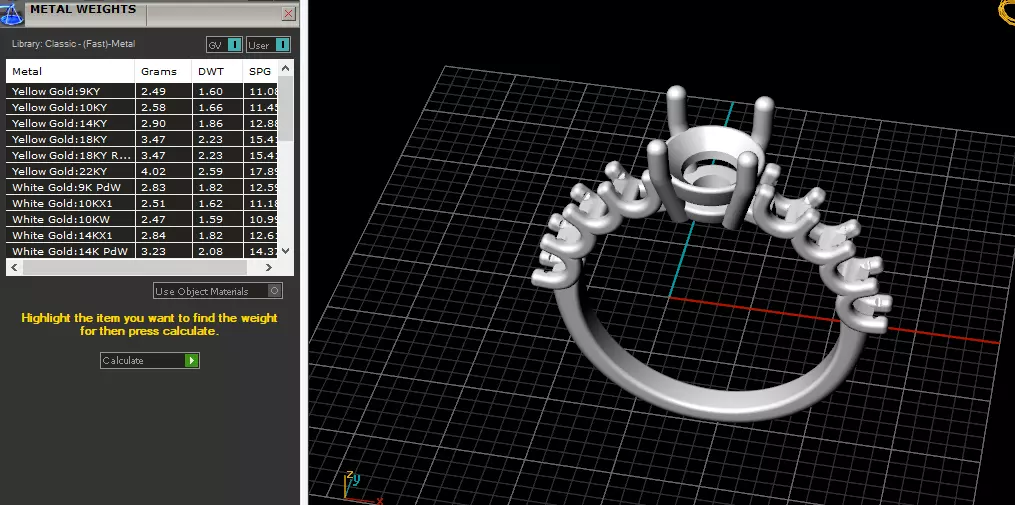 Ring Model 7851 3D print model_7
