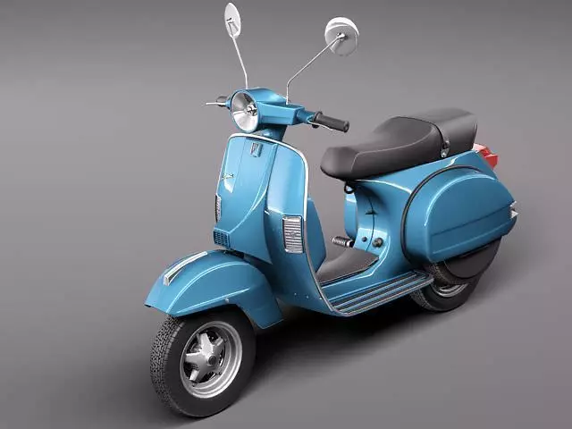 Vespa PX 150 2011 3D model