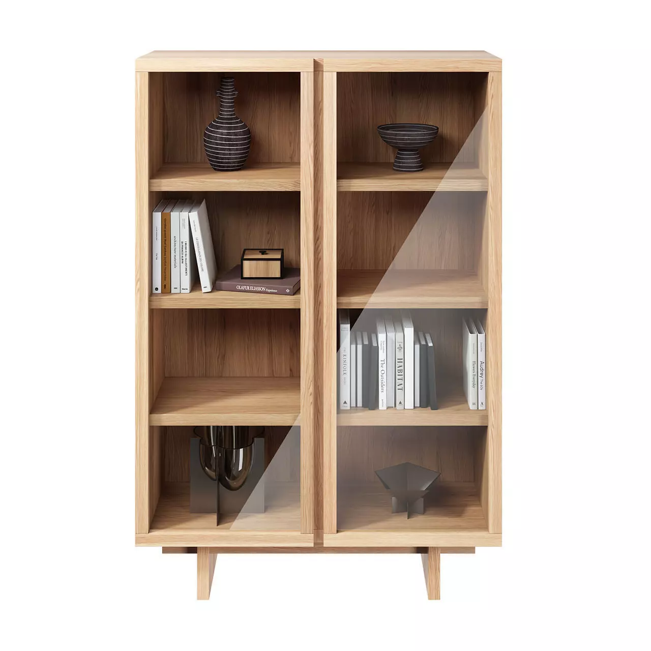 Essence Bookcase by True Design 3D model_0