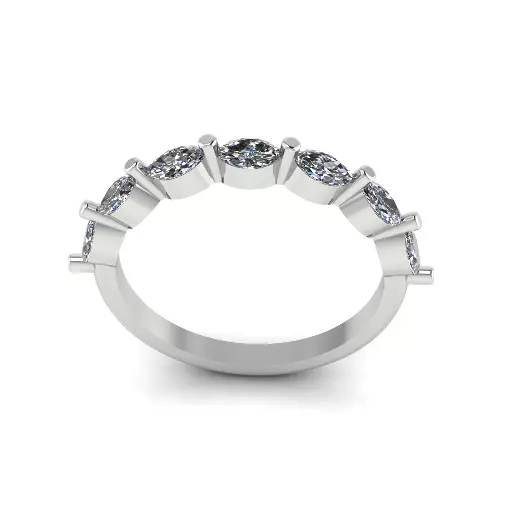 Ring marquise Model 7879 3D print model_1