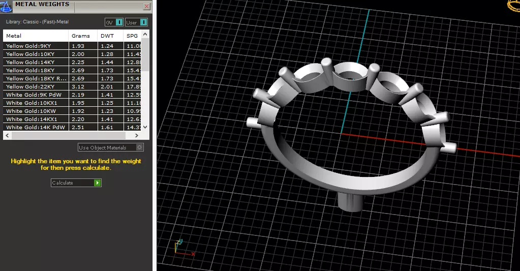 Ring marquise Model 7879 3D print model_7