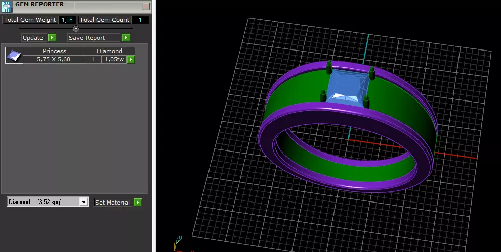 Ring Model 7877 3D print model_8