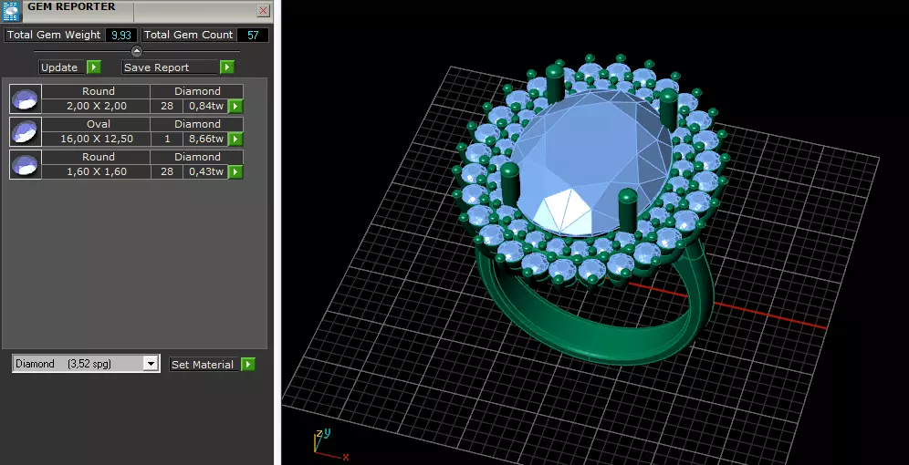 Ring Model 7873 3D print model_8