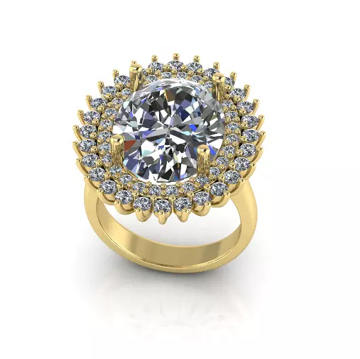 Ring Model 7873 3D print model_2