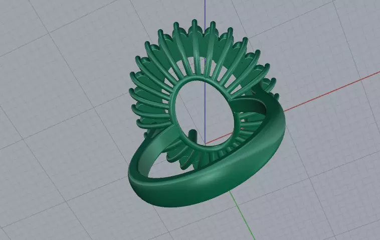 Ring Model 7873 3D print model_5