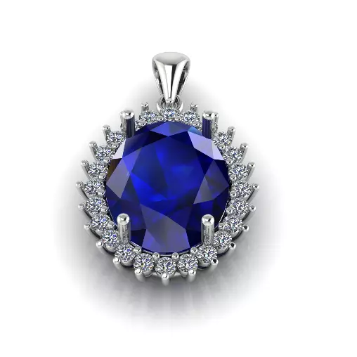 Pendant Model 7872 3D print model_1