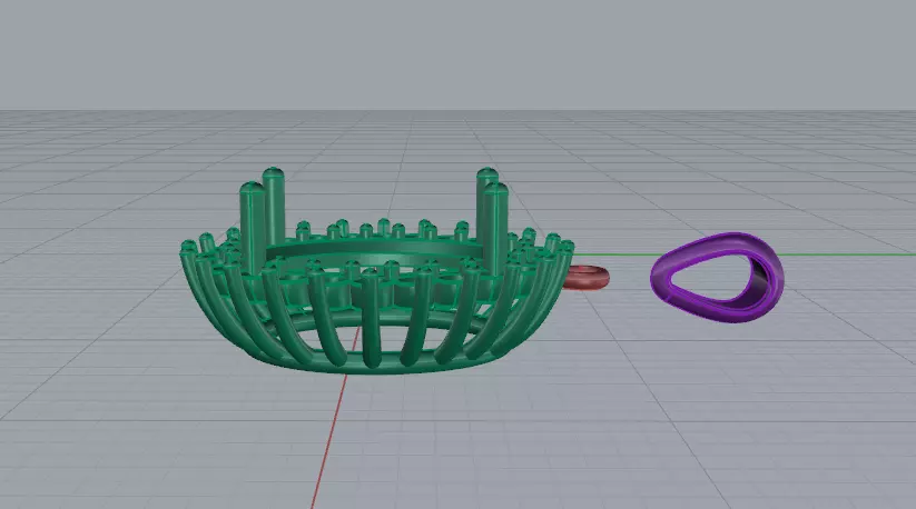 Pendant Model 7872 3D print model_4