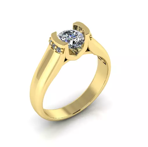 Ring Model 7870 3D print model_2