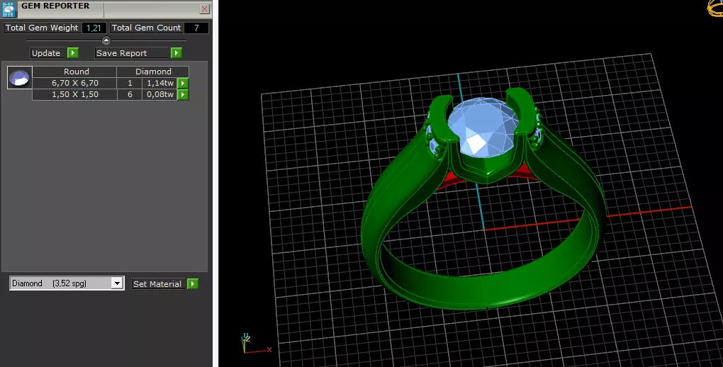 Ring Model 7870 3D print model_8