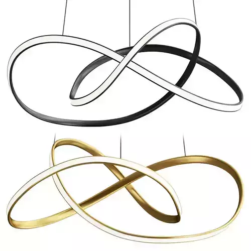 VERA Pendant Lamp 3D Model A Symbol of Infinite Elegance