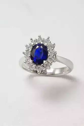 Solitaire engagement rings Model 7861