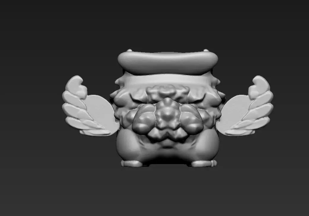 Eagle Cute 3D print model_2