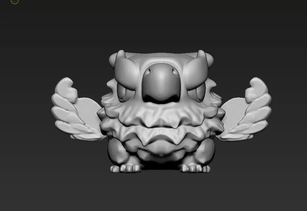 Eagle Cute 3D print model_0