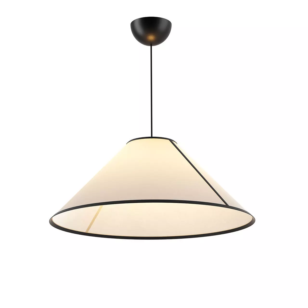 Ava Cone Pendant Lamp by Hay 3D model_0