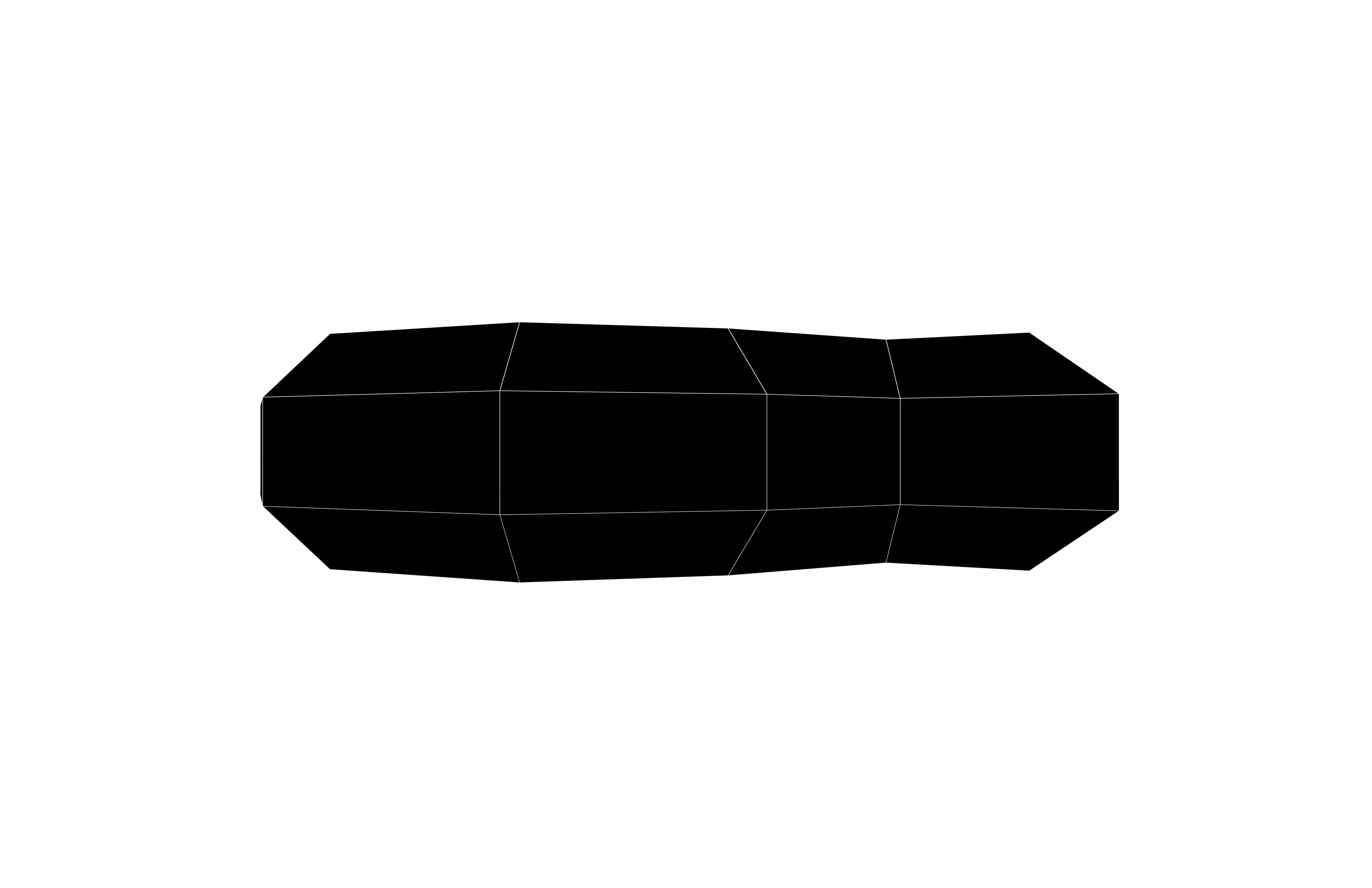 Jumping Game Rock Platform v1 004 Low-poly 3D model_5