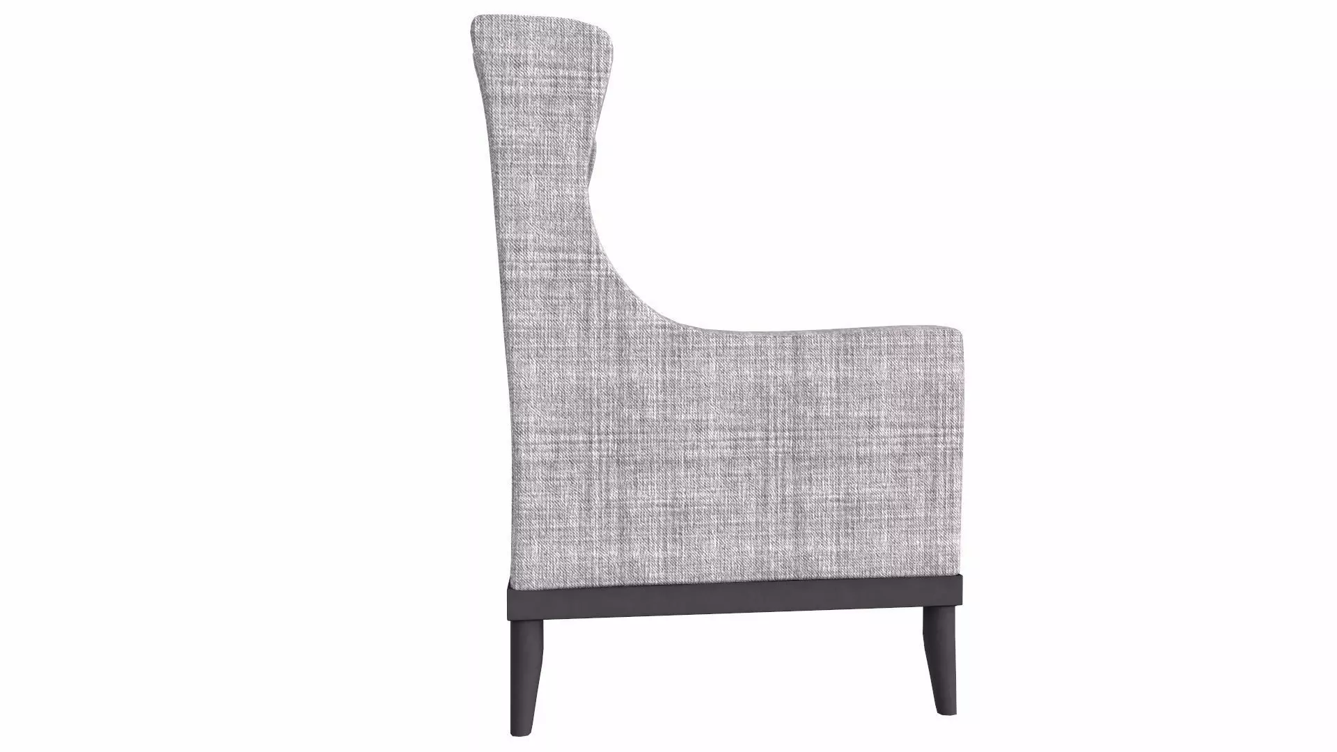 Sofa Single Seater Low-poly 3D model_3