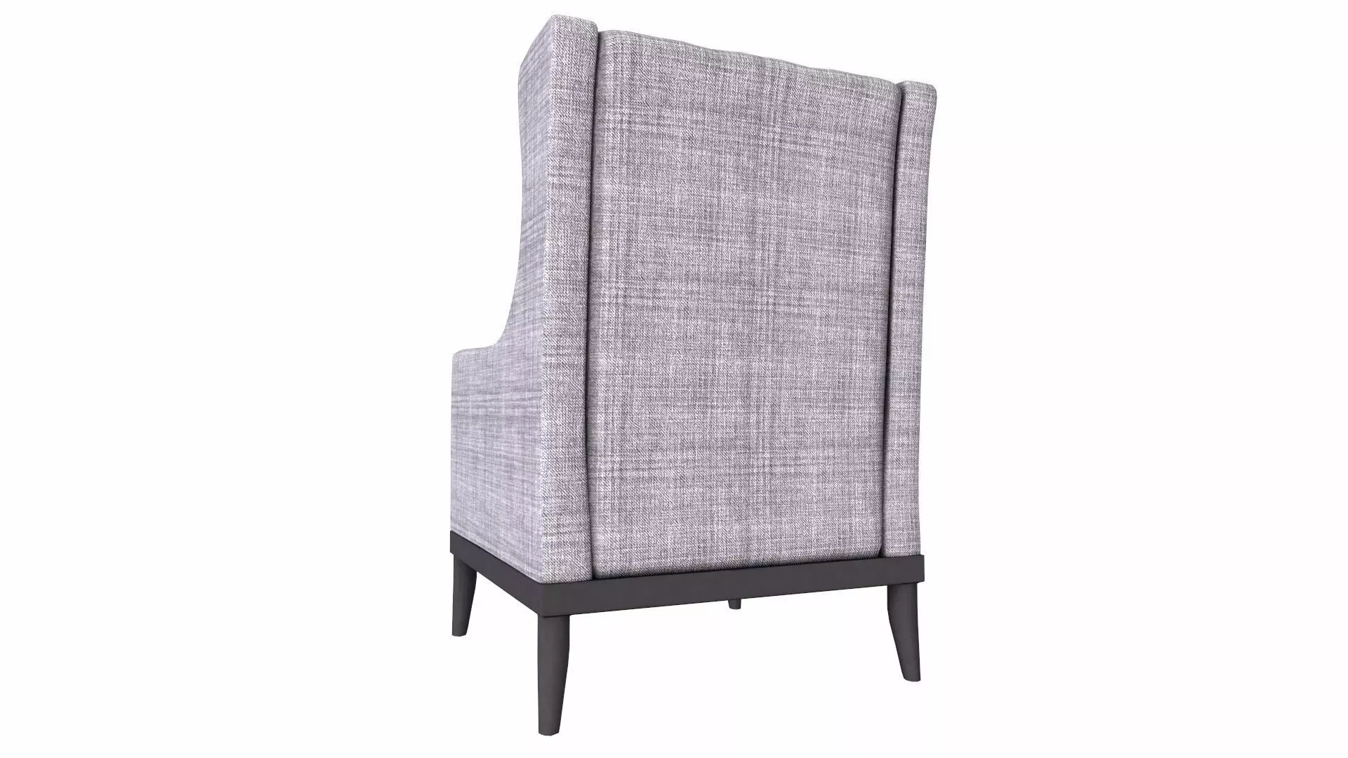 Sofa Single Seater Low-poly 3D model_5