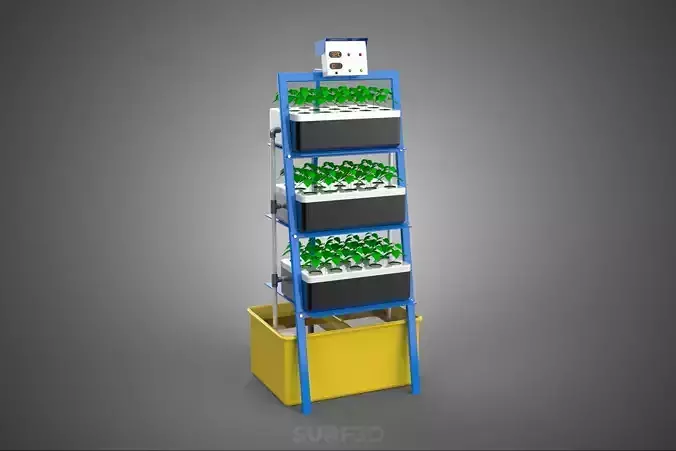 SMART HOME IOT NFT HYDROPONIC PLANT FARM CULTIVATION MONITORING