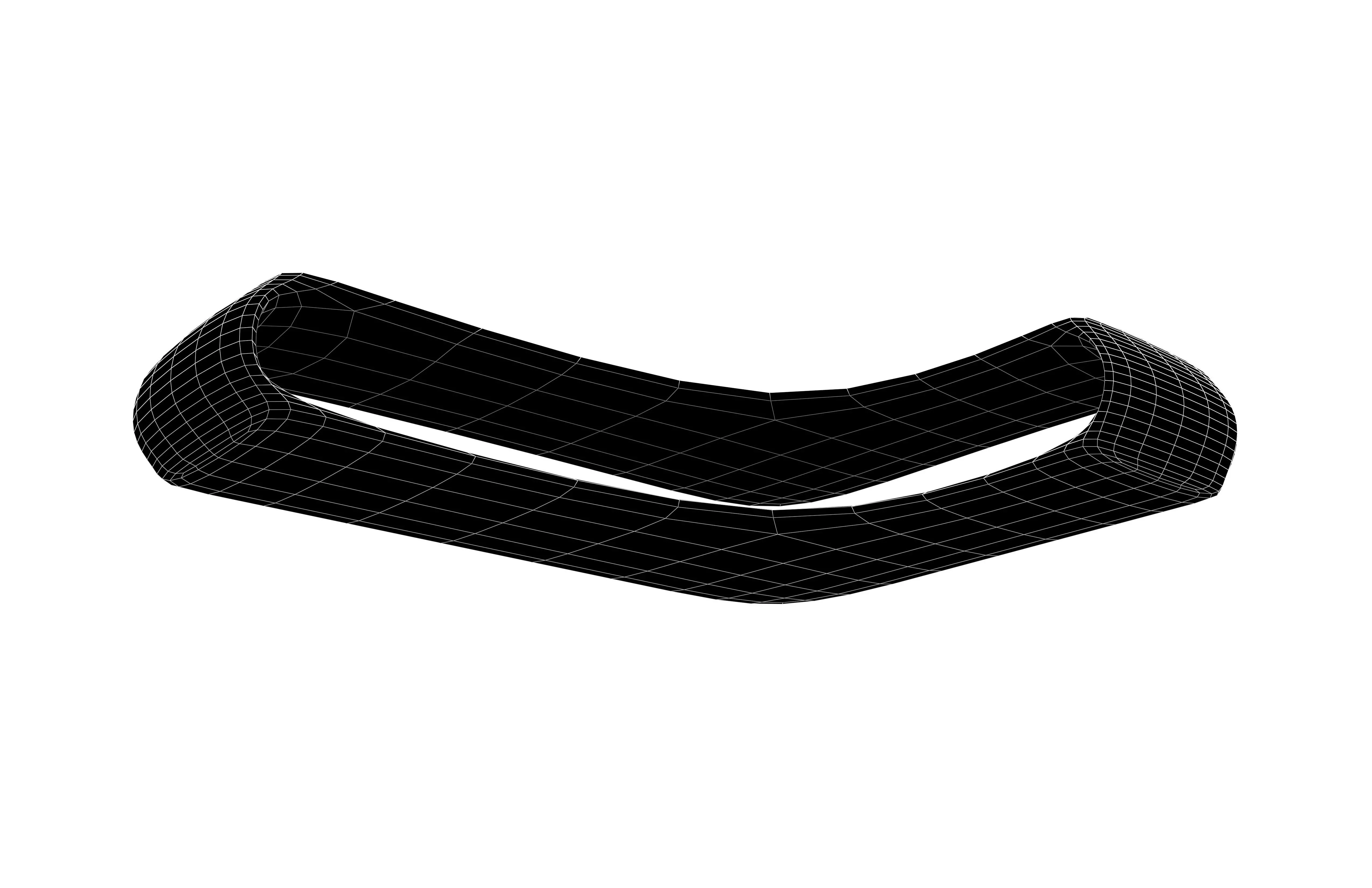 Ultramodern Chair v1 001 Low-poly 3D model_7