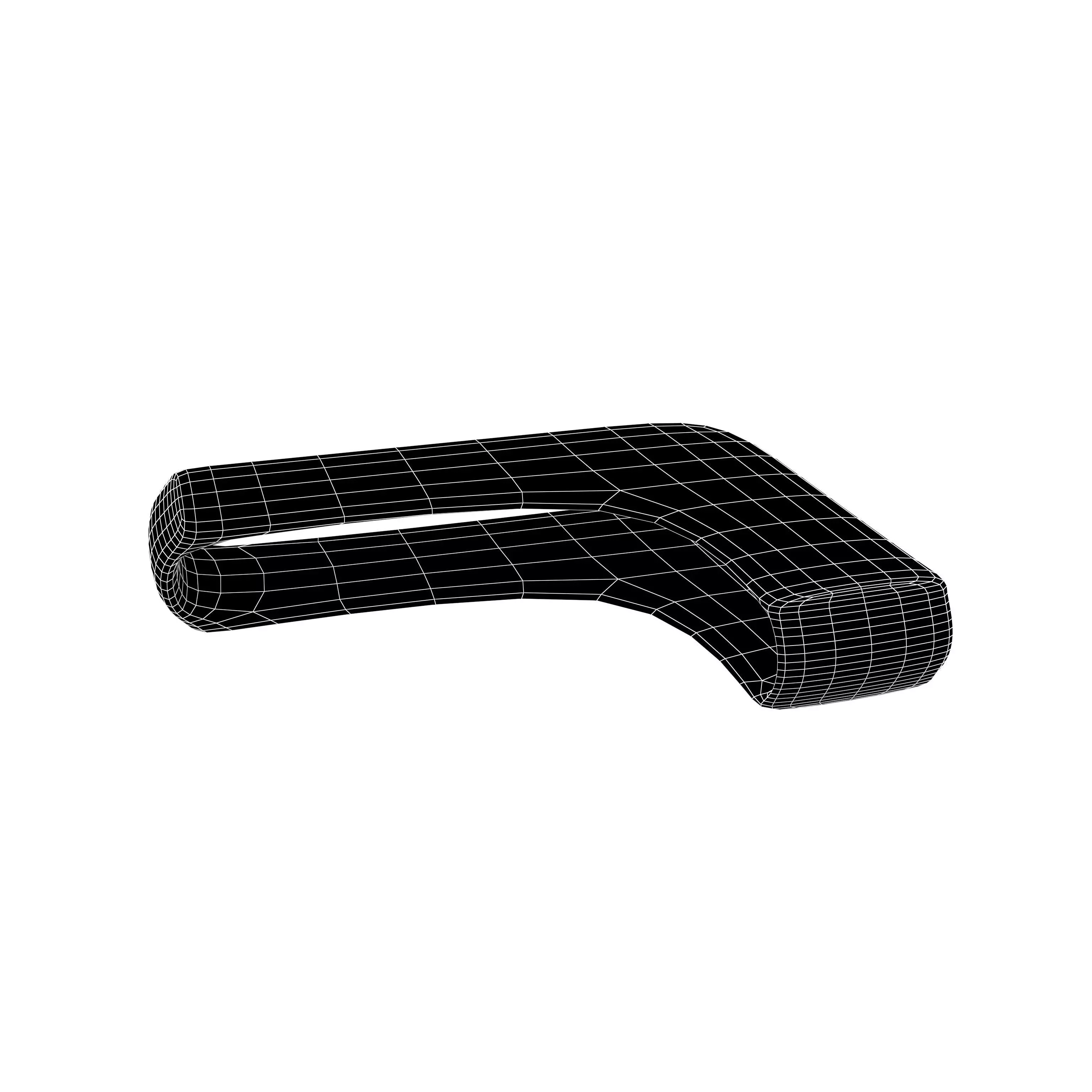 Ultramodern Chair v1 001 Low-poly 3D model_4