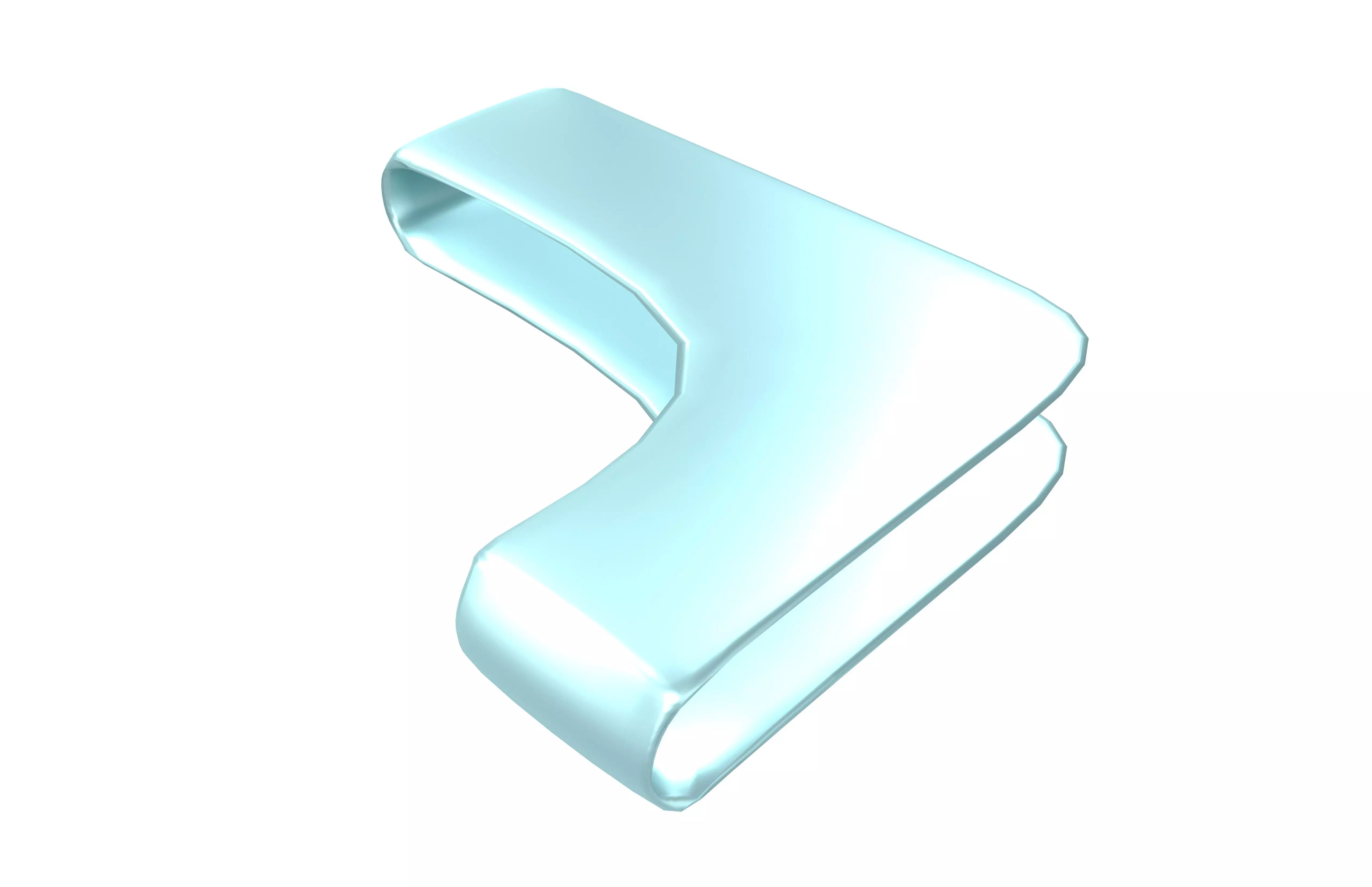 Ultramodern Chair v1 003 Low-poly 3D model_2