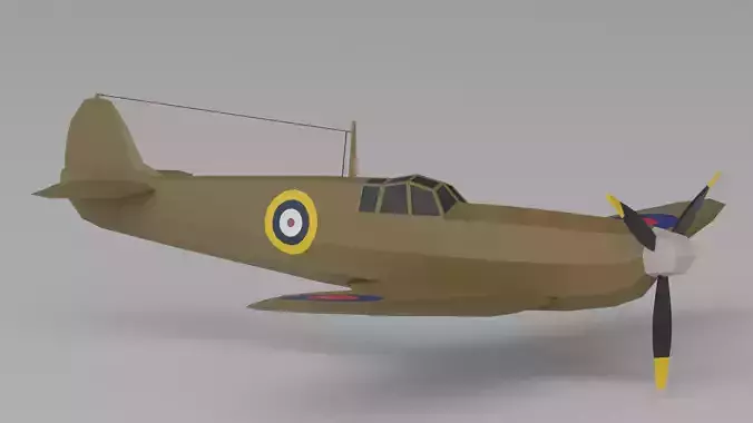 Supermarine Spitfire Royal Air Force Fighter WW2