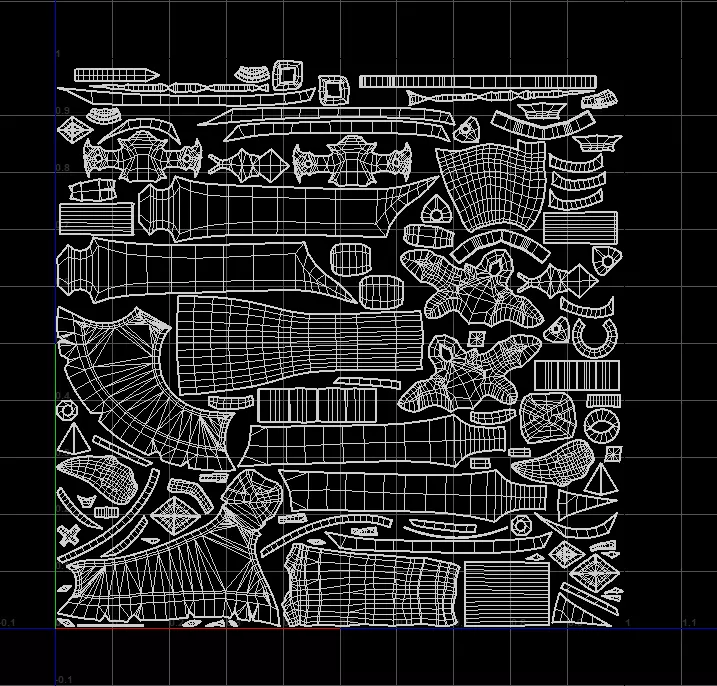 Stylized Weapons 3D Models pack Low-poly 3D model_7