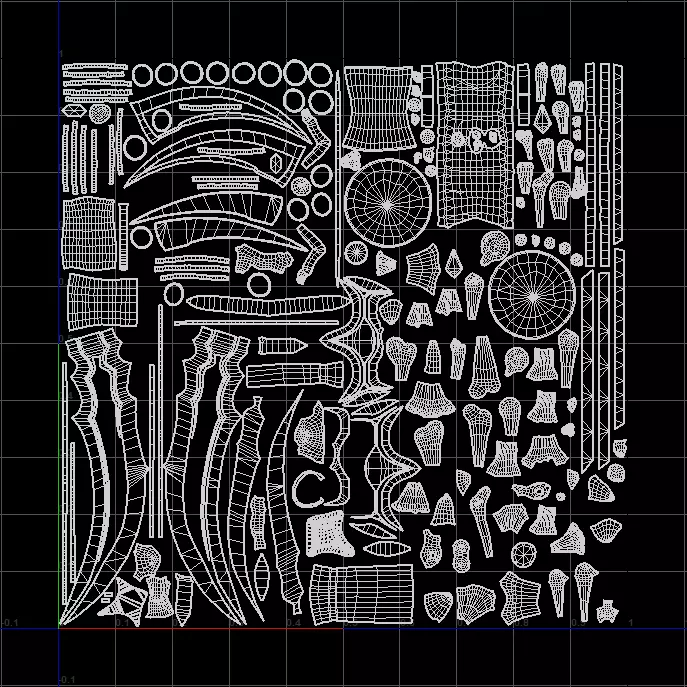 Stylized Weapons 3D Models pack Low-poly 3D model_8