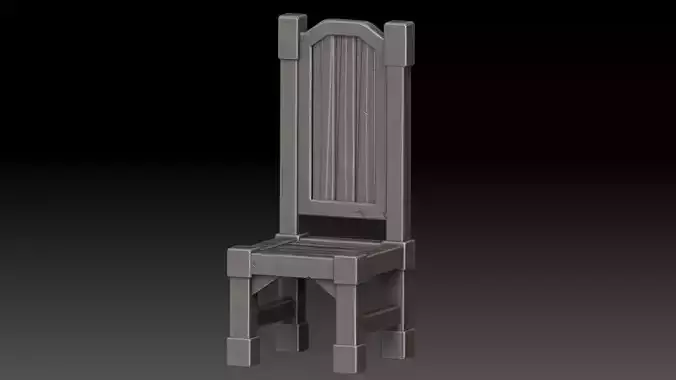 Stylized chair