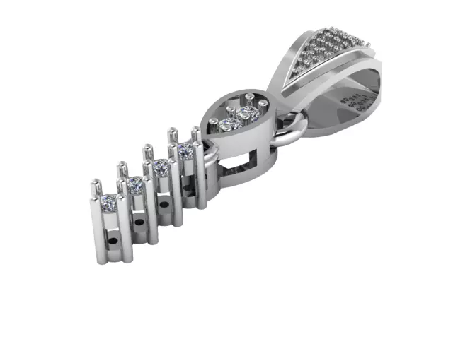 3D GOLD PENDANT  3D print model_1