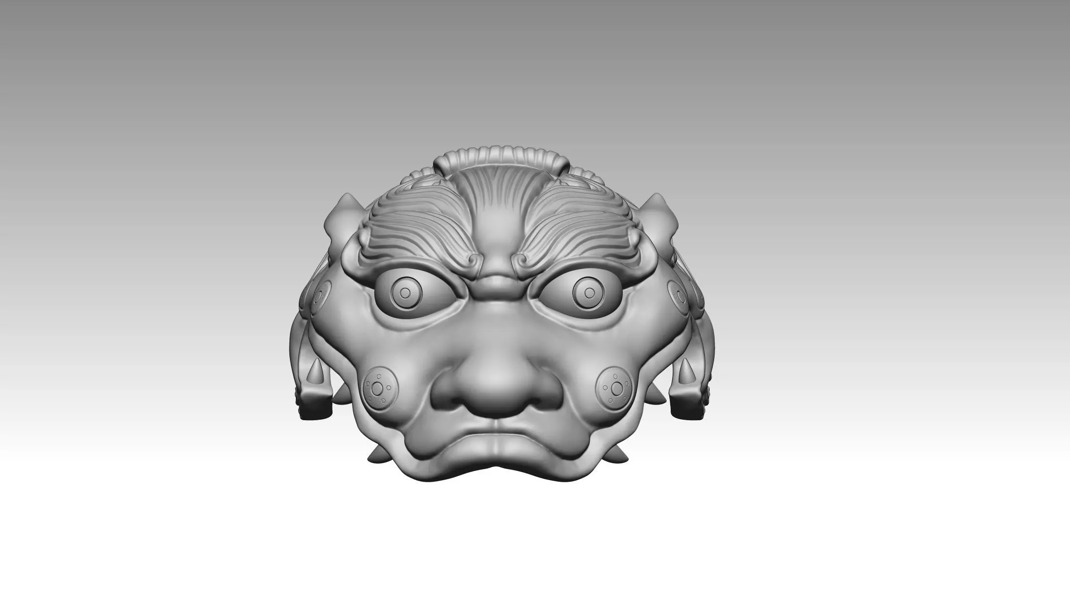 Shoulder Armor 3D print model_2