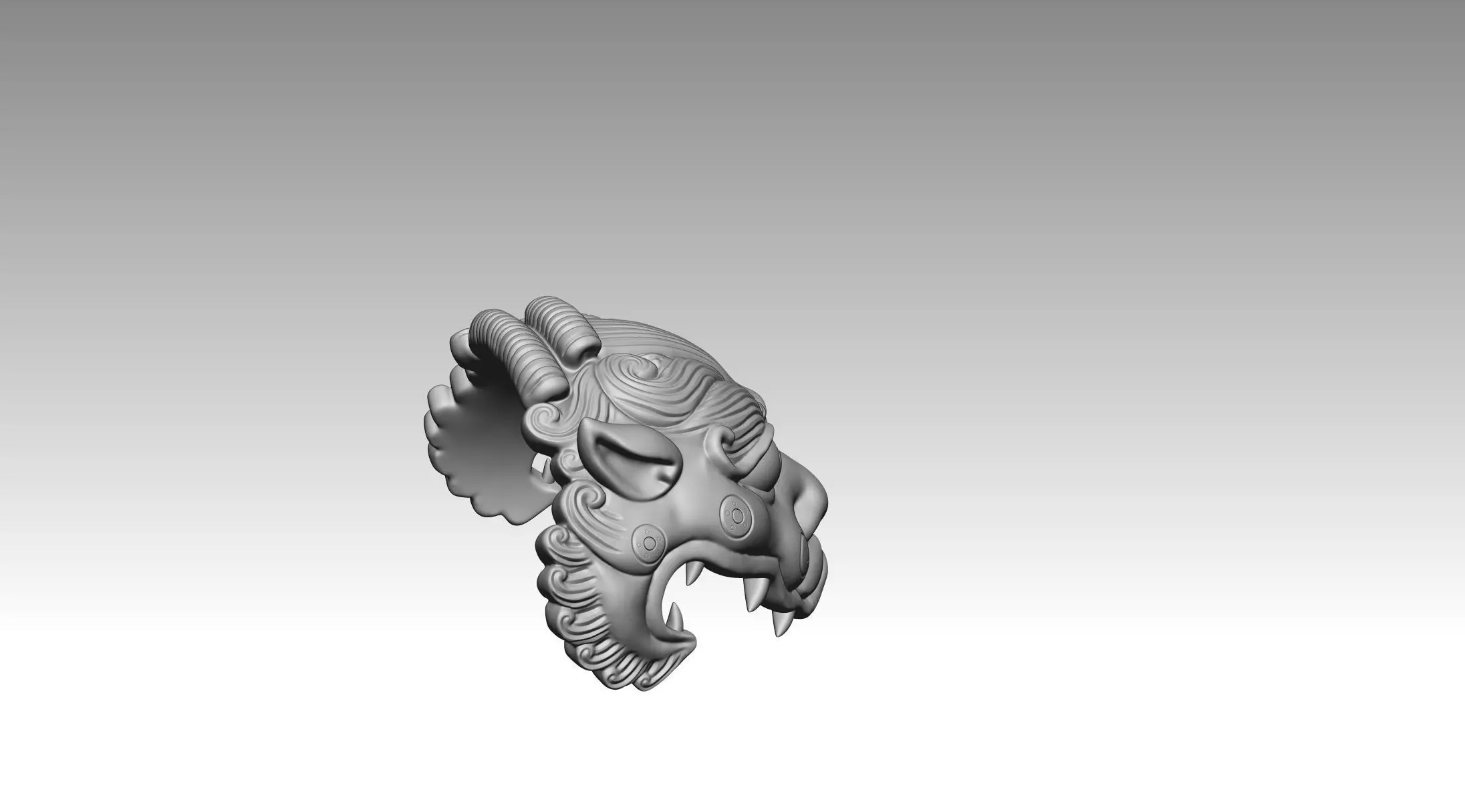 Shoulder Armor 3D print model_3