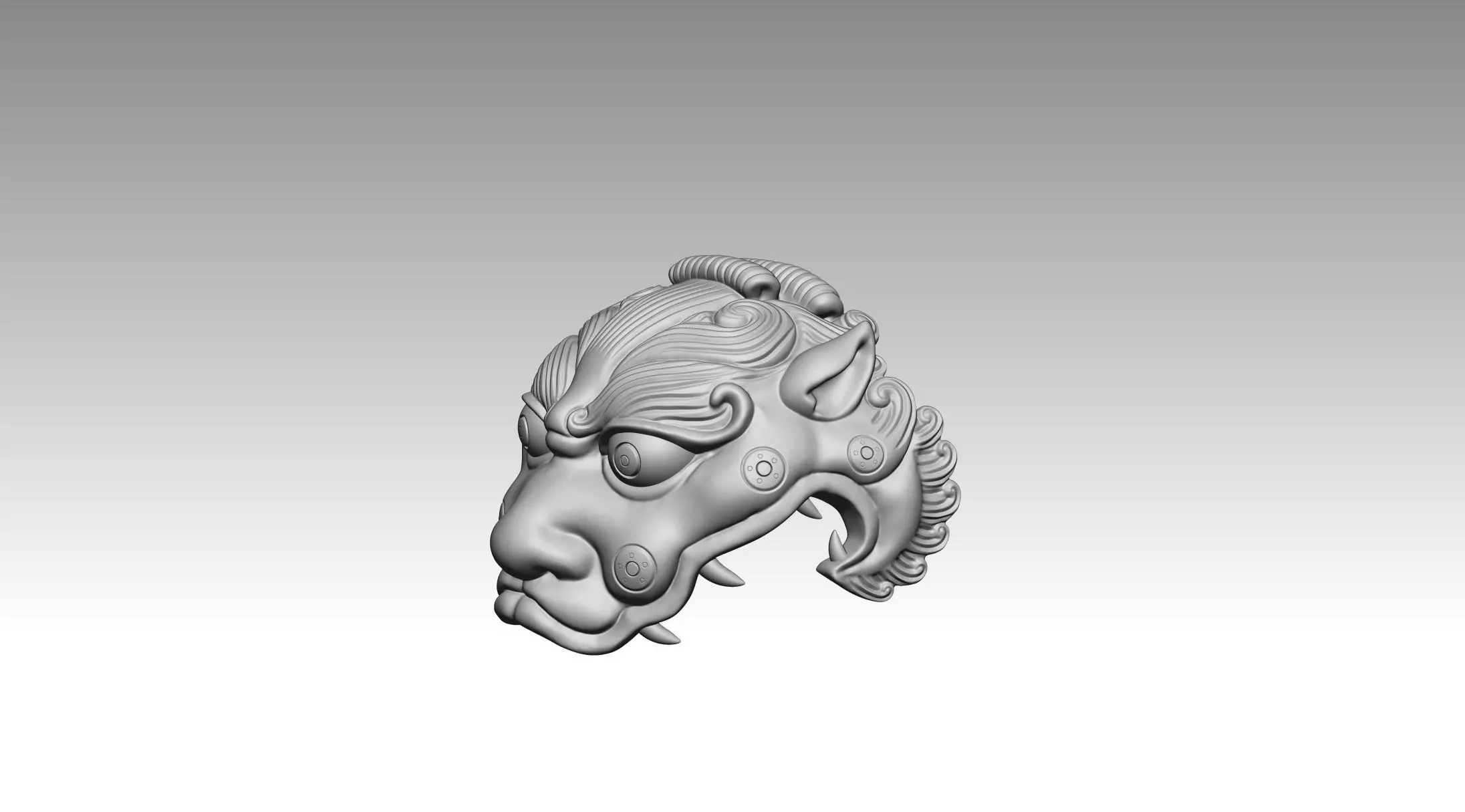 Shoulder Armor 3D print model_7