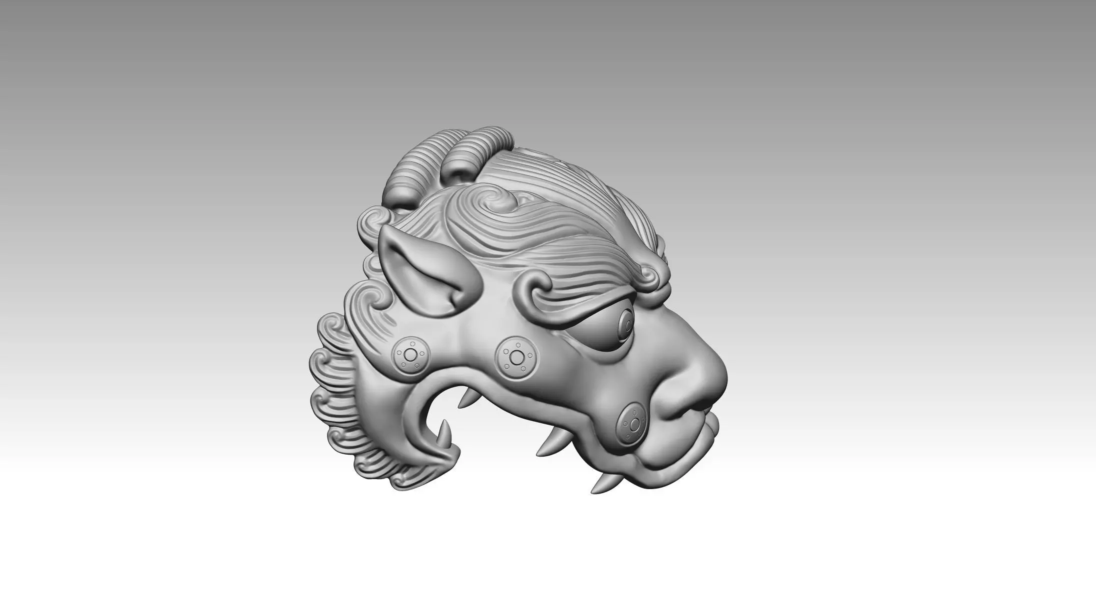 Shoulder Armor 3D print model_1