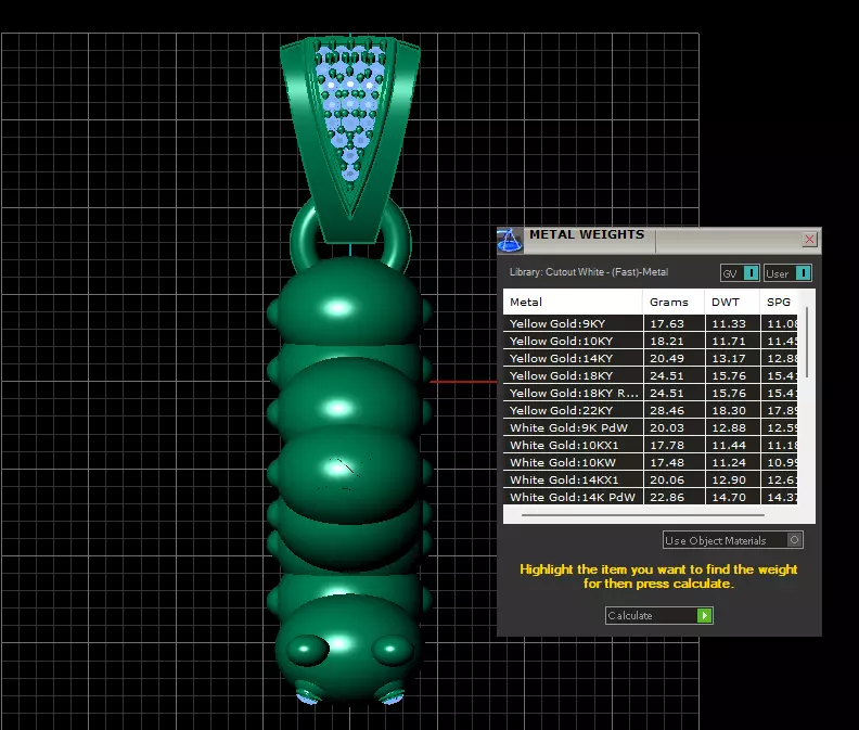 INSERT PENDANT  3D print model_6