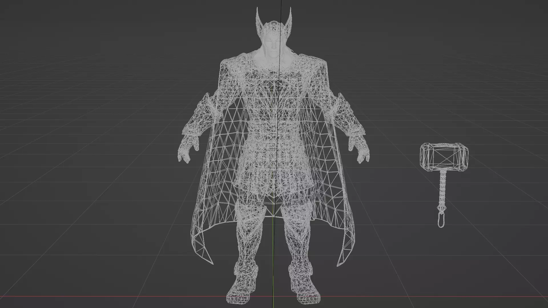 Thor 3D Model 3D model_6