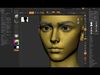 Morpher BlendShape  European asian Female face head 3D model_1