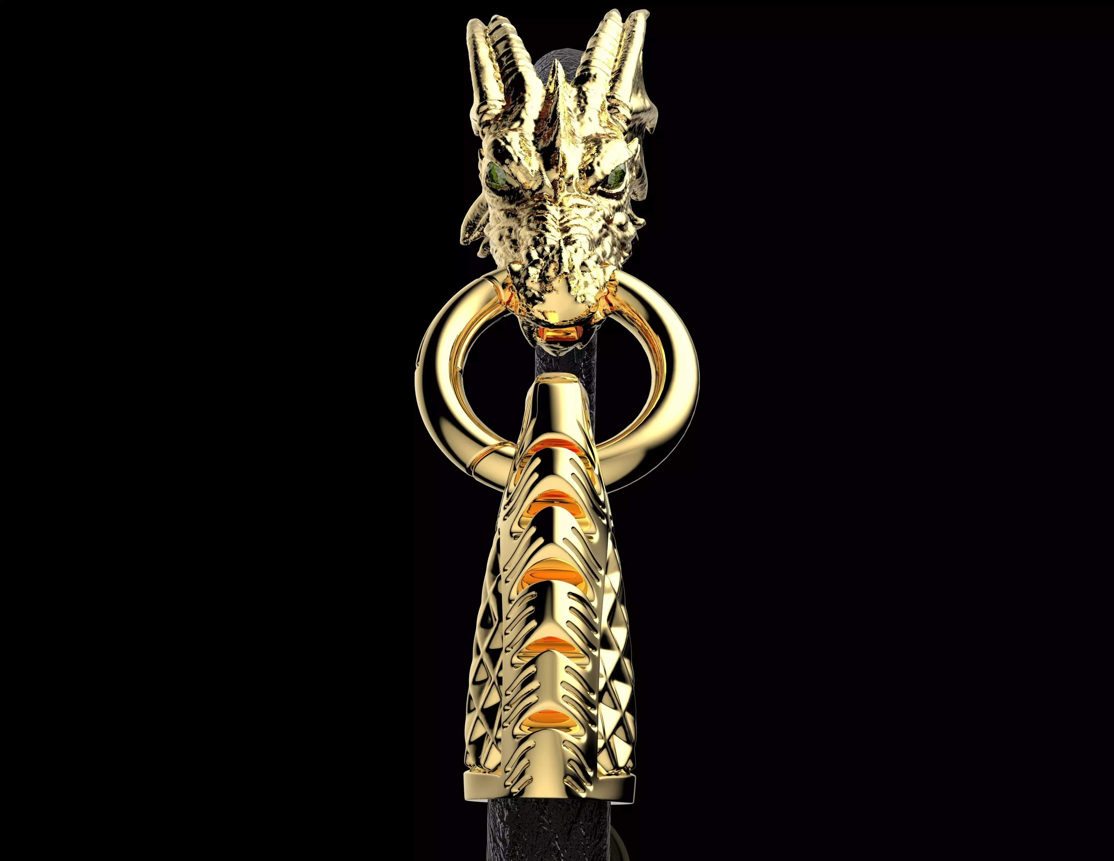 Gold N1449 3D print model_5