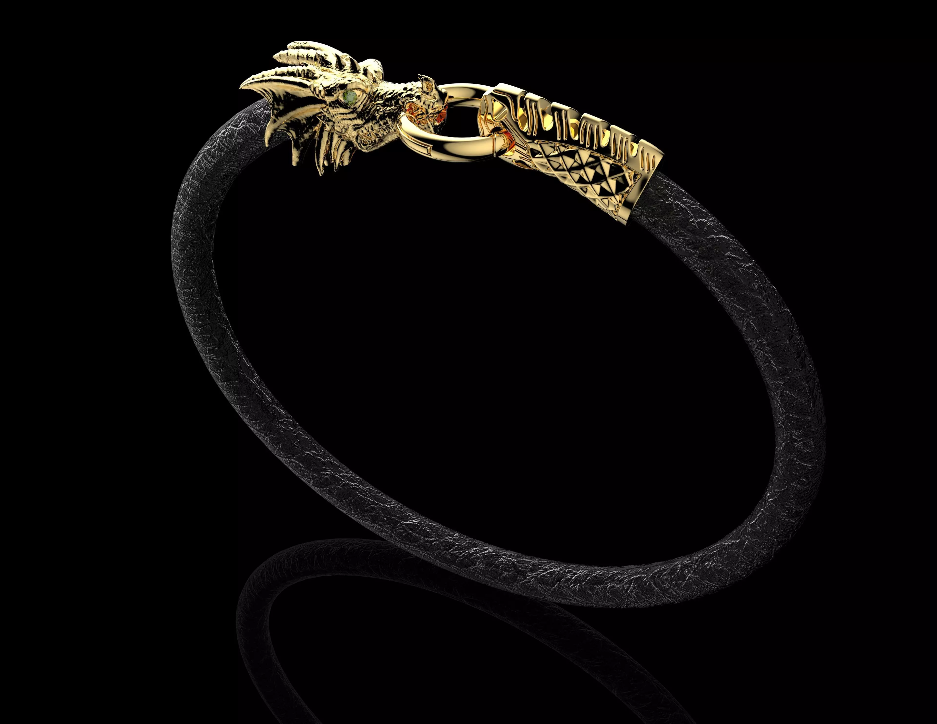 Gold N1449 3D print model_3