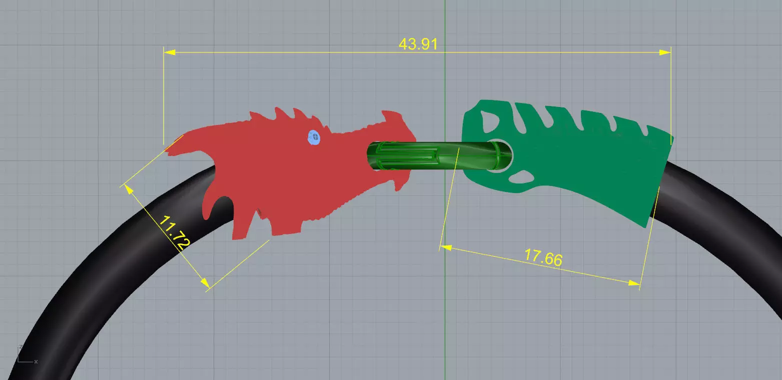 Gold N1449 3D print model_7