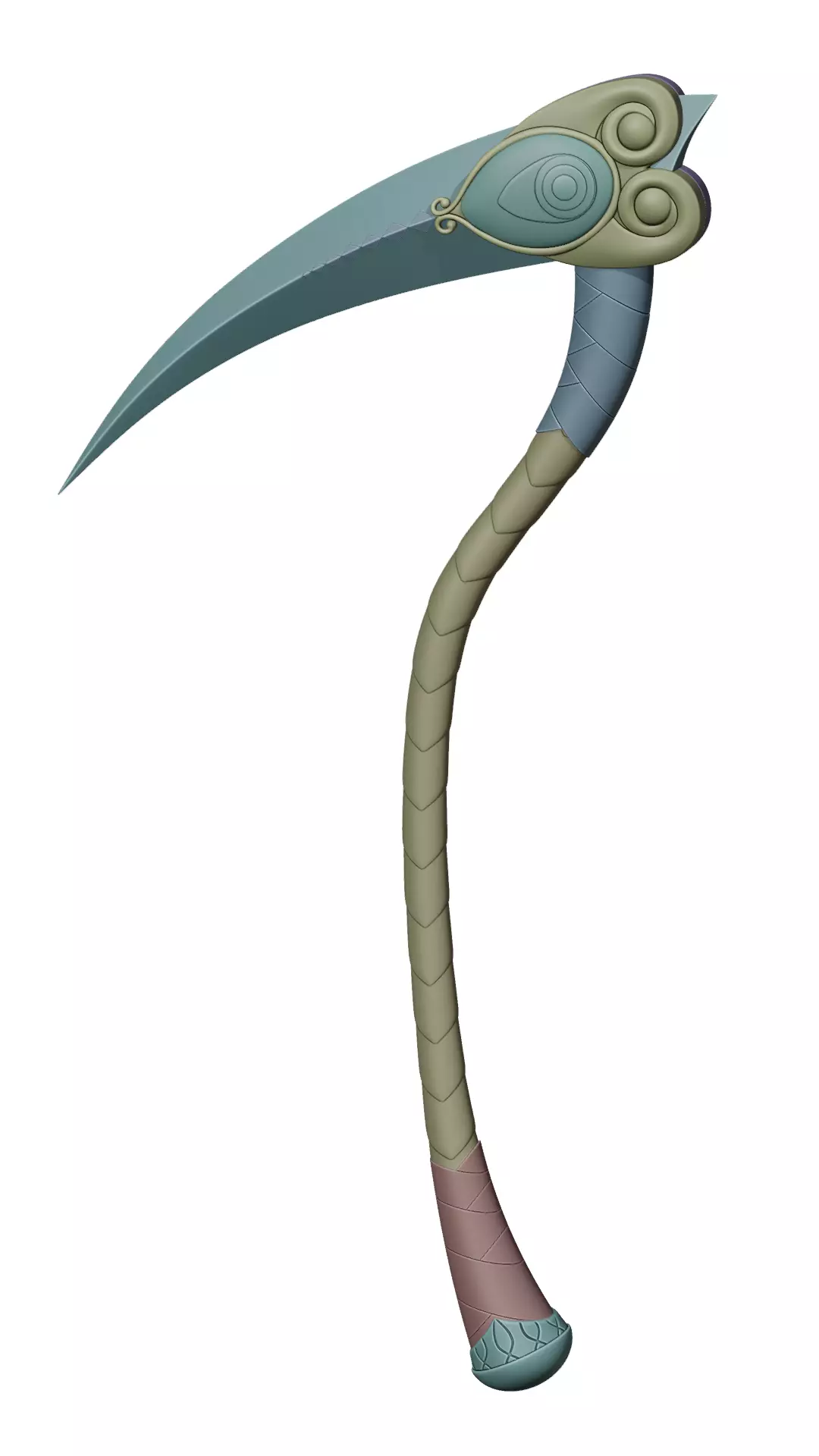 Hades Thanatos cosplay armor 3D print model_11