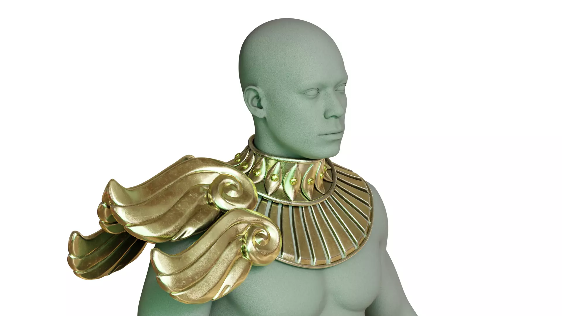 Hades Thanatos cosplay armor 3D print model_17