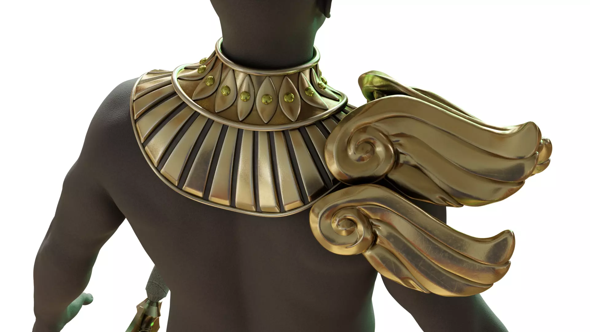 Hades Thanatos cosplay armor 3D print model_6