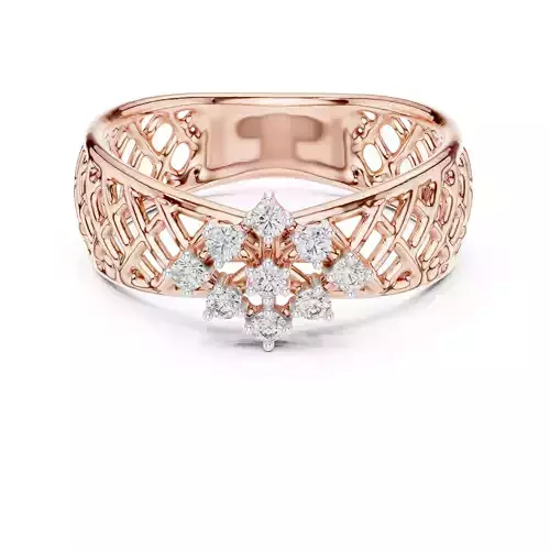 Round Cut Diamond Engagement Wedding Ring 3DM STL Video