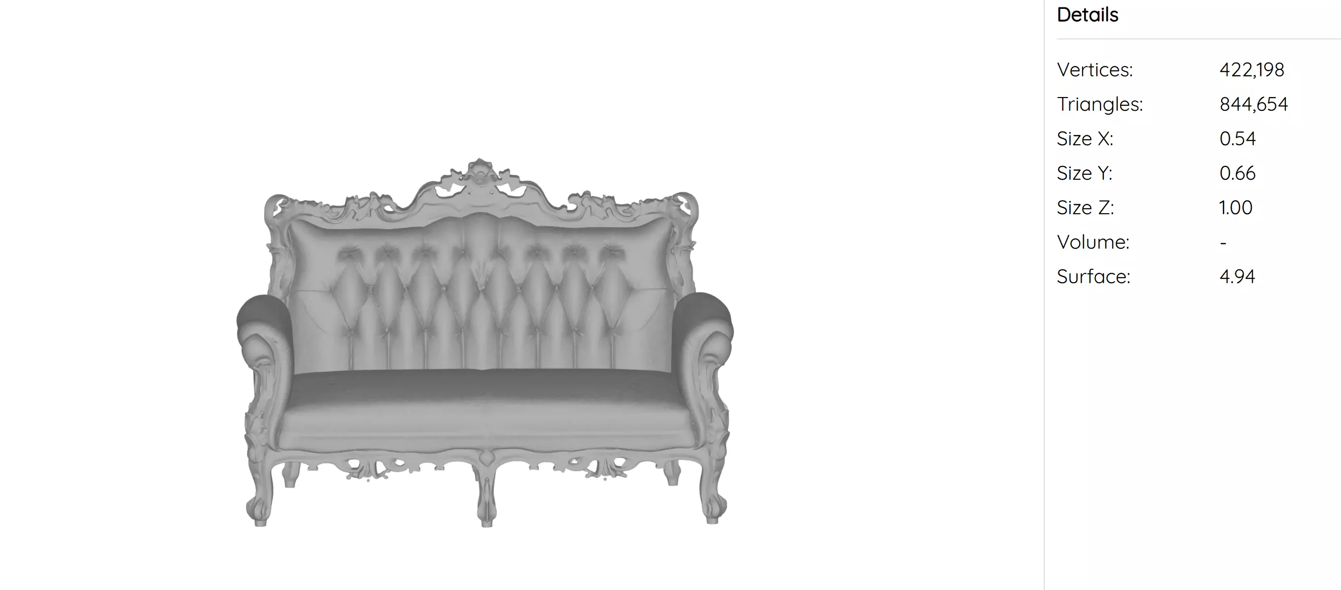 Modern Sofa 3D model_1