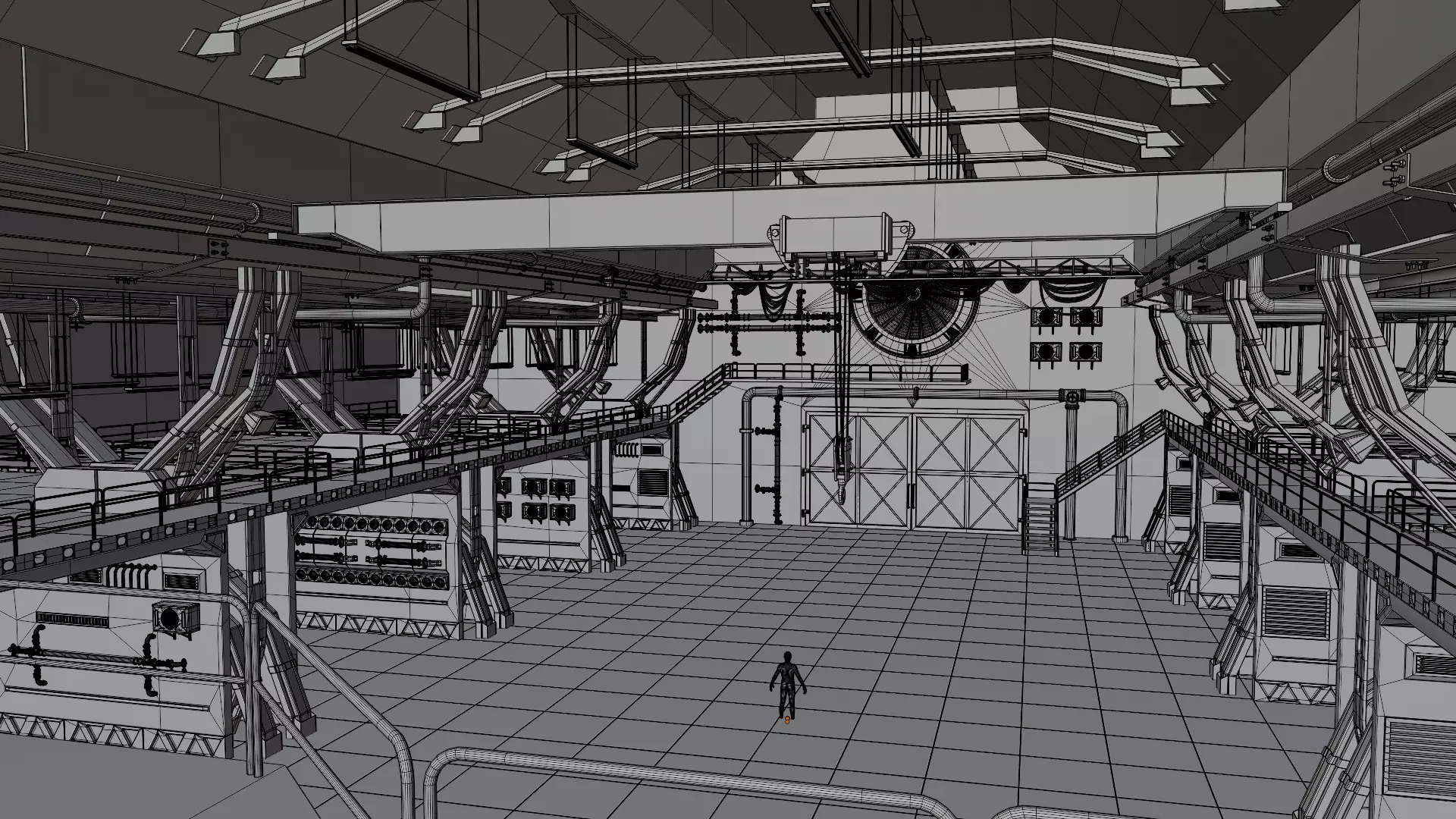 Warehouse  3D model_7