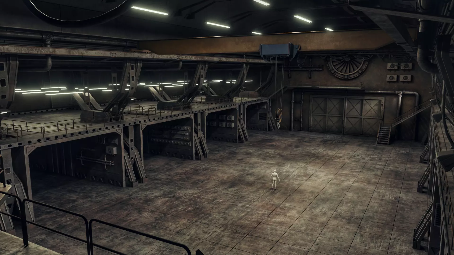 Warehouse  3D model_0